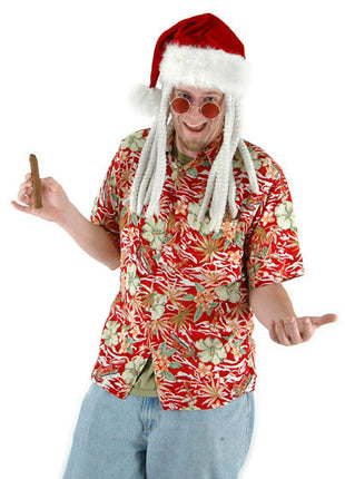 Dread Santa Hat- worn by model 