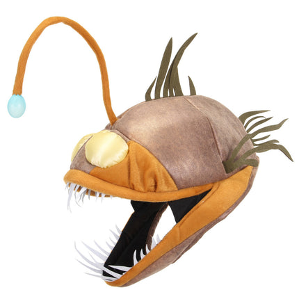 elope Light-Up Anglerfish Jawesome Hat left side