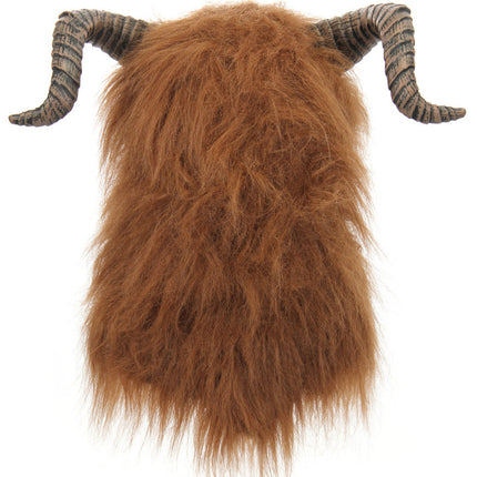 Beauty and The Beast- Beast Hood with Horns- back view