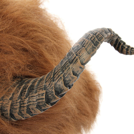 Beauty and The Beast- Beast Hood with Horns- horn up close
