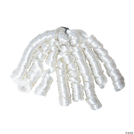30" Curly Braid Hairpiece- white