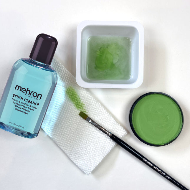 Brush Cleaner- 4.5 oz.- being used