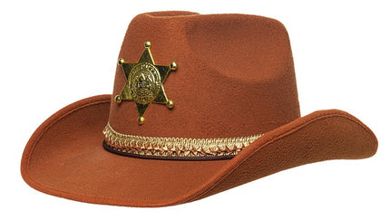 Camel Brown Adult Sheriff Hat