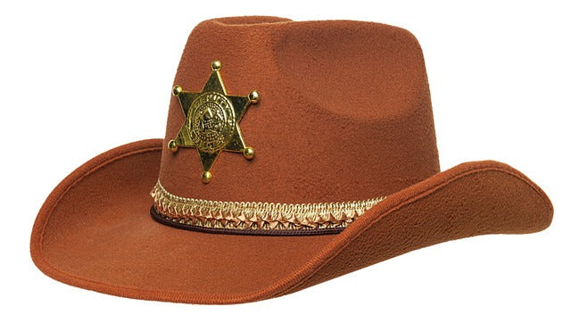 Camel Brown Adult Sheriff Hat