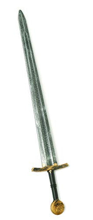 Stamped Silver Sword with Gold