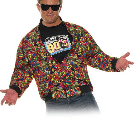 Underwraps 90's Print Jacket