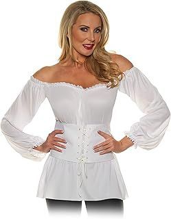 Ren Blouse White Cincher