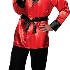 Satin Smoking Jacket