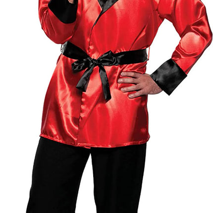 Satin Smoking Jacket