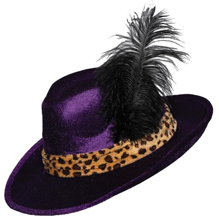 Underwraps Purple Pimp Hat