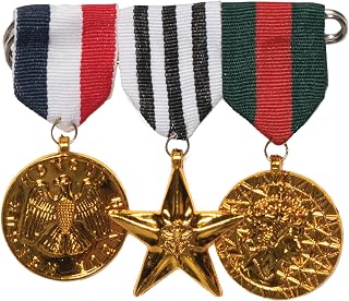 3 Military Medals Accessory