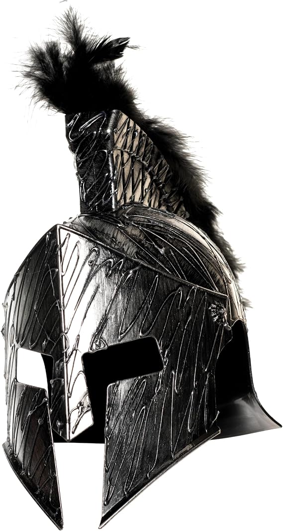 Underwraps Evil Roman Helmet with Black Plume