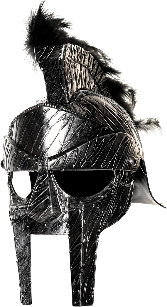 Underwraps Evil Roman Gladiator Helmet with Mask