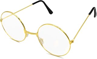 Gold Frame Round Glasses
