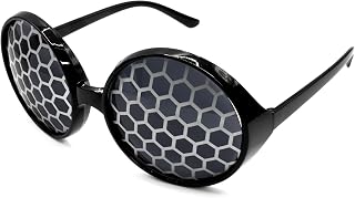 Silver Honeycomb Bug Glasses