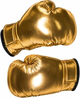 Metallic Gold Boxing Gloves