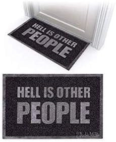 Hell Is Other People Welcome Mat