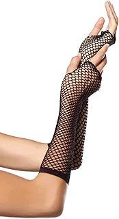 Black Triangle Net Gloves