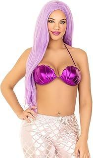 Purple Mermaid Shell Bra