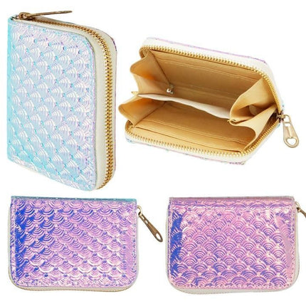 Mermaid Holopraphic Mini Wallet