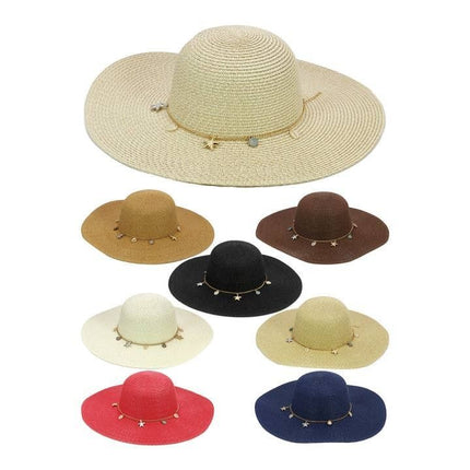 Seashell Starfish Floppy Hat