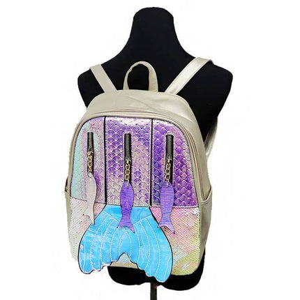 Mermaid Tail Holographic Bkpk
