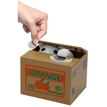Lucky Cat Coin Box