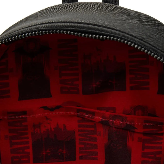 DC Comics Batman Cosplay Mini Backpack- inside print
