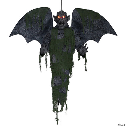 40" Hanging Gargoyle Prop- glowing