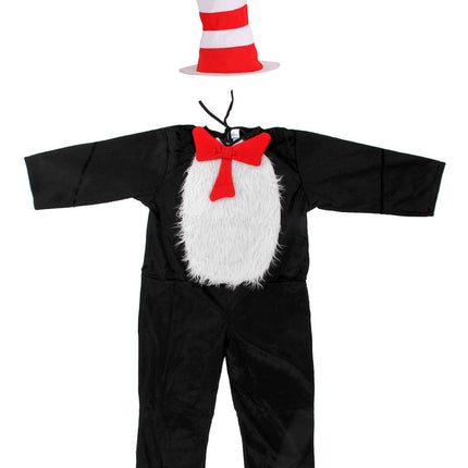 Cat in the Hat Deluxe Kids Costume