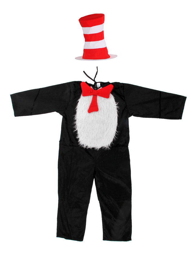 Cat in the Hat Deluxe Kids Costume
