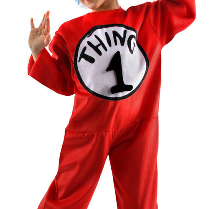 Dr. Seuss Thing 1&2 Deluxe Kids Costume