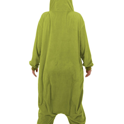 Back of Grinch Kigurumi