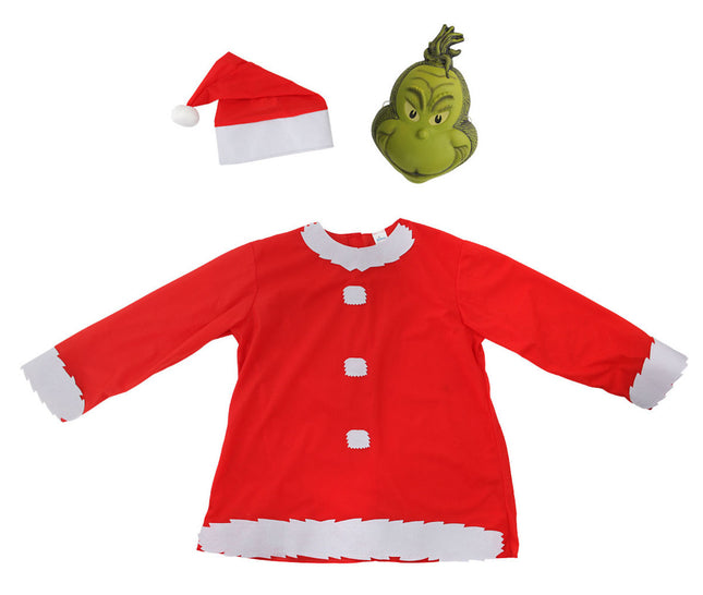 Dr. Seuss- The Grinch Adult Costume- all pieces