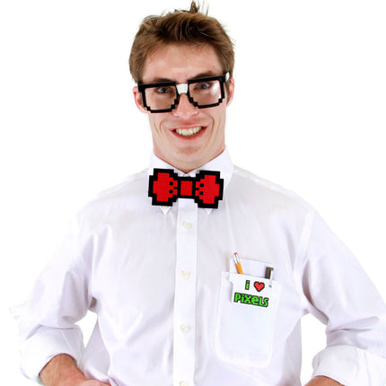 Pixel Nerd Kit- worn by male model