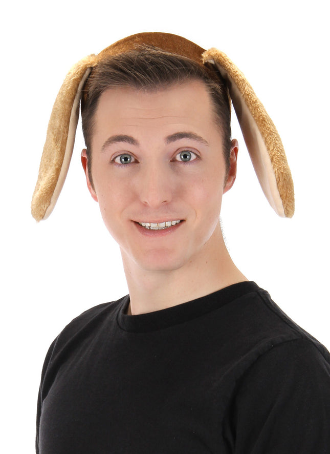 Puppy Dog Ears Headband & Tail Kit- worn by model