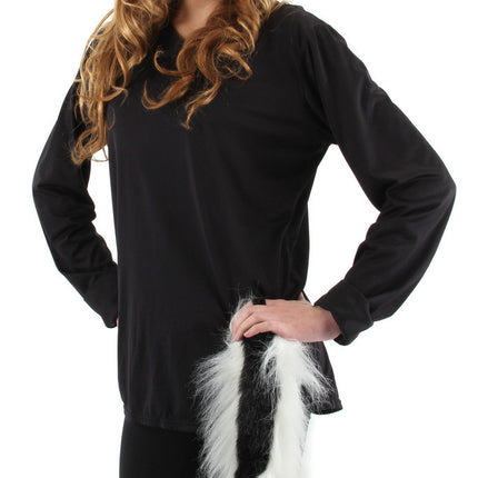 Skunk Ears Headband & Tail Kit- worn by model
