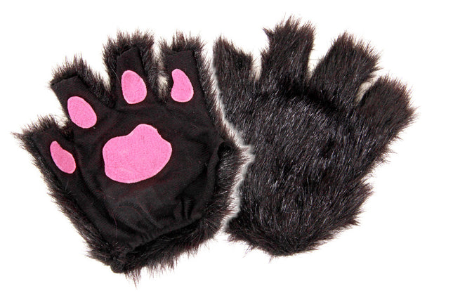 Fingerless Black Paws