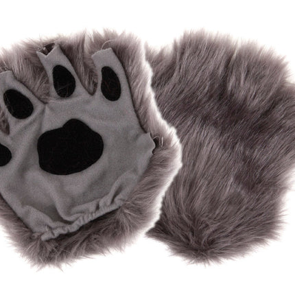 Grey Fingerless Paws
