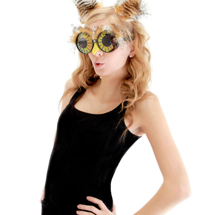 Owl Ears and Glasses Kit- worn by model