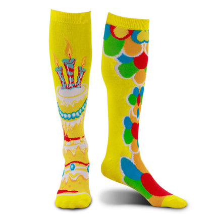 Mismatched Celebration Knee-High Socks