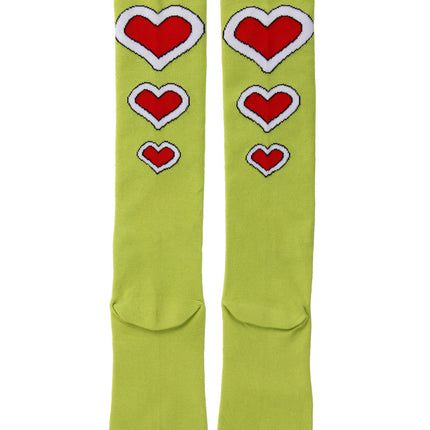 Dr. Seuss- The Grinch Knee High Socks- back view