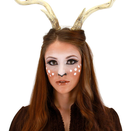Deer Antlers- worn by female model