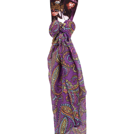 Jimi Hendrix Lightweight Paisley Scarf 