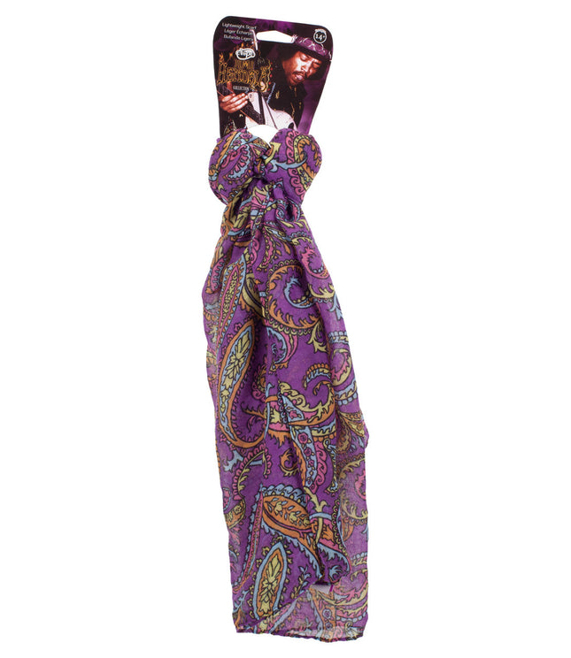 Jimi Hendrix Lightweight Paisley Scarf 