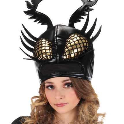 Insectoid DominAnt Hat Eye Mask- worn by adult
