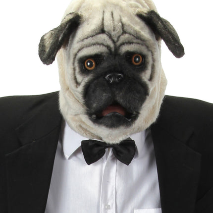 Pug Mouth Mover Mask- worn by model