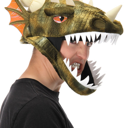 Dragon Jawesome Hat- worn by model