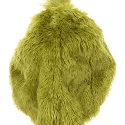 Dr. Seuss The Grinch Plush Mouth Mover Mask back
