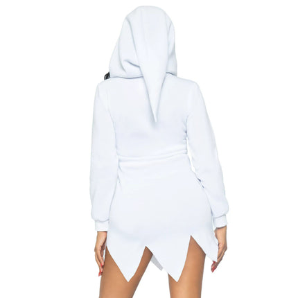 Ghost Hoodie Dress- back view